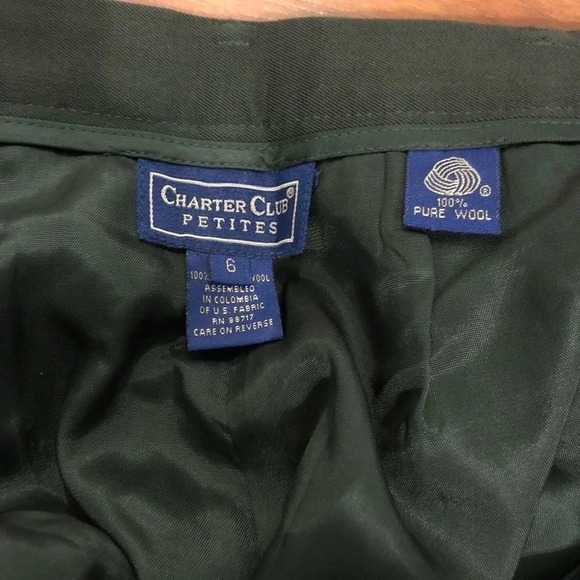 Womens Charter Club Petit dress pants - Picture 2 of 2